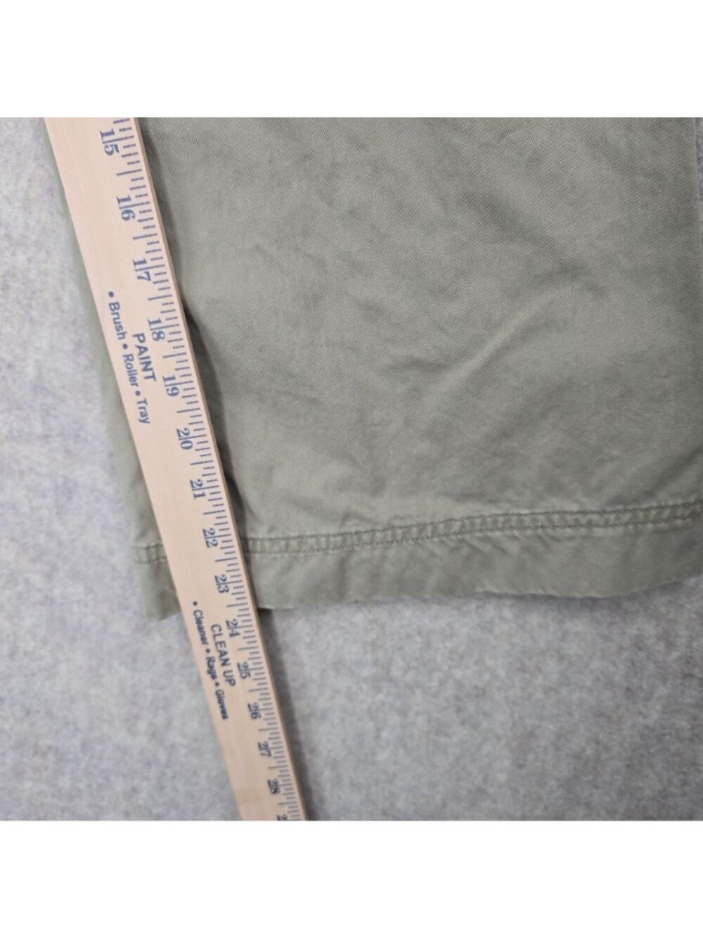 Tommy Hilfiger Womens Cropped Low-Rise Khaki Pants Size 8 - Picture 5 of 7